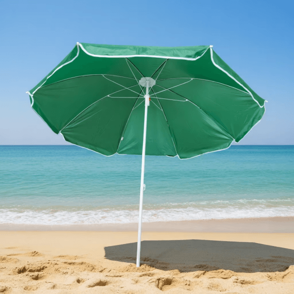 Sombrilla de playa al aire libre de 1,8 metros