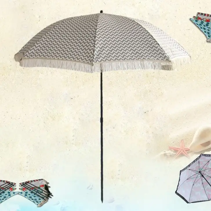 ¿Cuál es la diferencia entre una sombrilla de playa y un parasol?