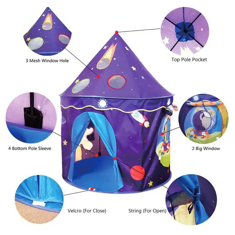 Tipi pequeño plegable para niños