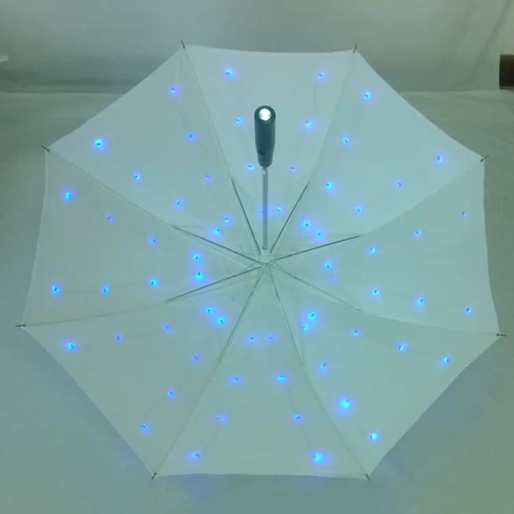 Colorido paraguas de niños con luz LED