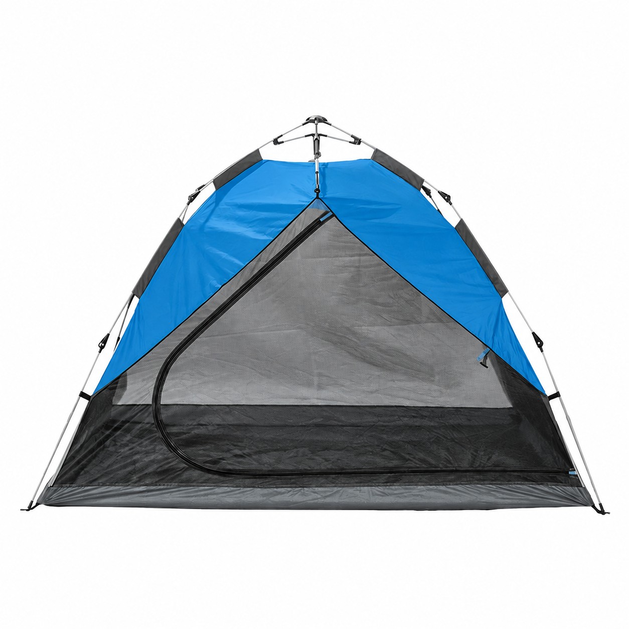Tienda Instant Park personalizada de 200 × 200 cm con dosel recubierto de plata