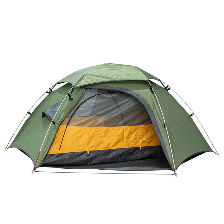 Tienda de playa personalizada de 252 cm con toldo extendido y postes de aluminio