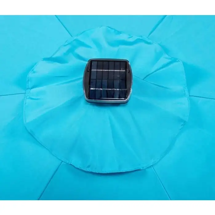 Paraguas de jardín con luz LED