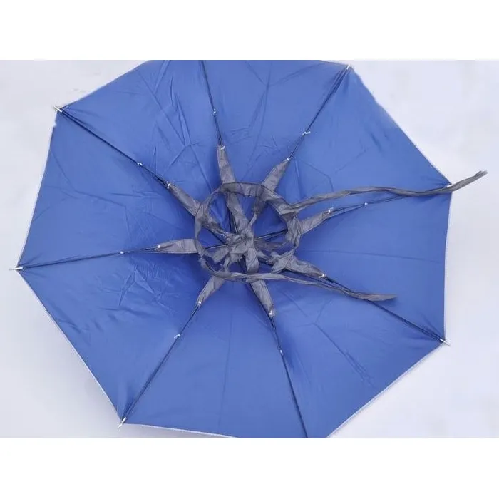 Paraguas con forma de sombrero de cabeza publicitaria