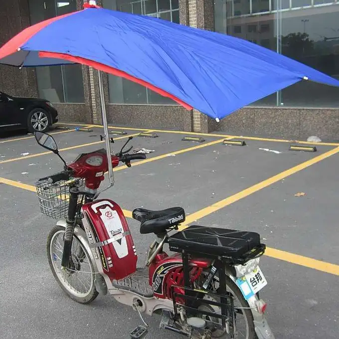 Paraguas de motocicleta a prueba de viento